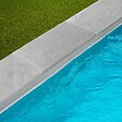 RO'MA NATURE - Margelle de piscine Pierre de l'Atlas Gris 61x33x3 cm Bord Droit (à l'unité) - vignette