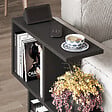 HABITAT ET JARDIN - Table basse en bois "Homemania" - 60 x 20 x 60 cm - Bois Noir - vignette