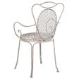 BELIANI - Lot de 2 chaises de jardin CILENTO Métal Gris - vignette