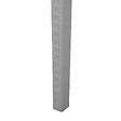 BELIANI - Lot de 2 chaises de jardin FOSSANO Matière synthétique Gris clair - vignette