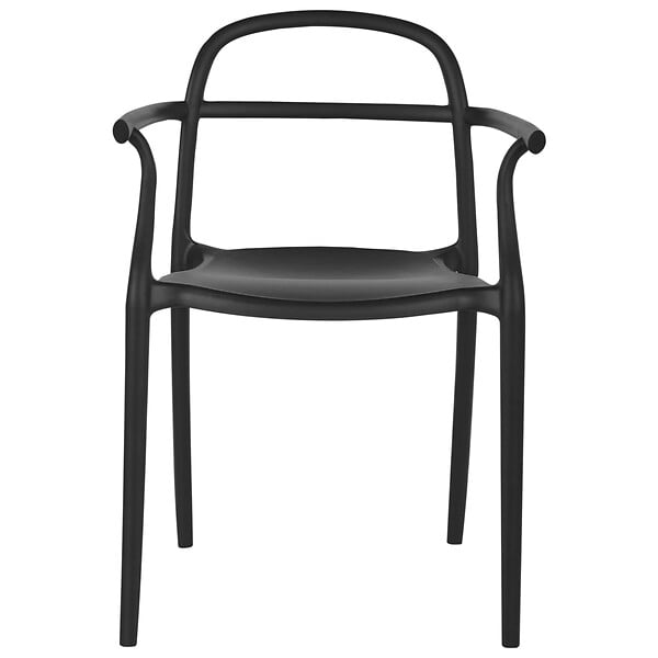 BELIANI - Lot de 2 chaises de jardin VIDOR Noir - large