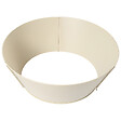 BELIANI - Jupe de sapin de Noël IMATRA Métal Beige 65 cm - vignette
