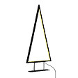 BELIANI - Décoration de Noël LED LOPPI Arbre de Noël 47/69 cm Noir - vignette