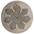 BELIANI - Lot de 3 décorations suspendues CANTHO Herbier marin 40/35/20 cm Noir - vignette