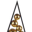 BELIANI - Décoration de Noël RANUA Arbre de Noël 65 cm Doré - vignette