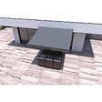 CONCEPT USINE - Store banne manuel 3 x 25 m gris ADRO $ - vignette