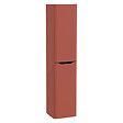 VITRA - Meuble vasque suspendu VitrA Sento Round 120cm Terracotta mat + Colonne version droite - vignette