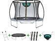 HABITAT ET JARDIN - Trampoline prestige "jumper" 3,65 m et panier basket - vignette