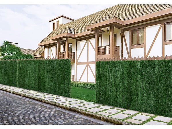HABITAT ET JARDIN - Lot de 2 Haies artificielles - 300 x 150 cm - large