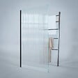 DURAVIT - Baignoire droite 160 X 70 Starck + Pare bain AURYS Raywall noir mat version droite - vignette