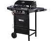 HABITAT ET JARDIN - Barbecue gaz "Party 3" - 3 brûleurs dont 1 latéral - 9.38 kW - Noir - vignette
