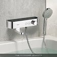 HANSGROHE - Pack mitigeur bain douche thermostatique ShowerTablet Select + Flexible Isiflex + Pommeau de douche Vernis Blend Chromé - vignette