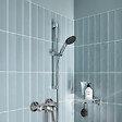 GROHE - Mitigeur douche mécanique Swift 2023 + Ensemble de douche 2 jets avec barre + Panier douche - vignette