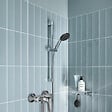 GROHE - Pack mitigeur douche mécanique StartLoop + Ensemble de douche Start 2 jets avec barre Chromé - vignette