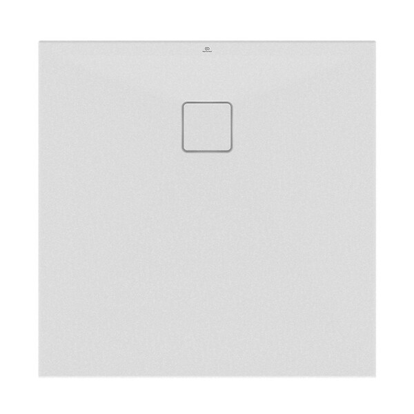 IDEAL STANDARD - Receveur de douche antidérapant Ultra Flat Evo recoupable avec bonde longueur 90 x 90 - large