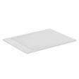 IDEAL STANDARD - Receveur de douche antidérapant Ultra Flat S I.Life recoupable avec bonde largeur 120 x 80 - vignette