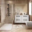 IDEAL STANDARD - Receveur de douche antidérapant Ultra Flat S I.Life recoupable avec bonde largeur 140 x 80 - vignette