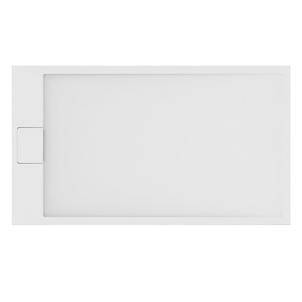 IDEAL STANDARD - Receveur de douche antidérapant Ultra Flat S I.Life recoupable avec bonde largeur 140 x 80 - large