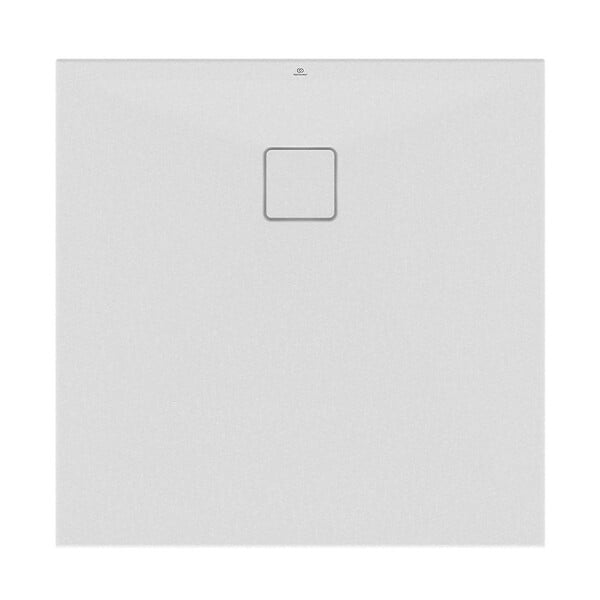 IDEAL STANDARD - Receveur de douche antidérapant Ultra Flat Evo recoupable avec bonde longueur 80 x 80 - large