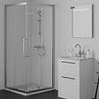 IDEAL STANDARD - Receveur de douche antidérapant Ultra Flat S I.Life recoupable avec bonde longueur 90 x 90 - vignette