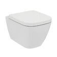 IDEAL STANDARD - WC suspendu compact sans bride I.Life S RimLS+ avec abattant frein de chute - vignette