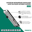 PRESTO - Mitigeur infrarouge sur plage avec RA pour lavabo Linea chromé - vignette
