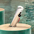PRESTO - Mitigeur infrarouge sur plage avec RA pour lavabo Linea chromé - vignette