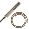 HANSGROHE - Pommeau de douche Pulsify E 100 EcoSmart bronze brossé + flexible de douche Designflex 125 cm bronze brossé - vignette