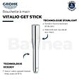 GROHE - Pommeau de douche Quickfix Vitalio Get Stick + microfibre - vignette