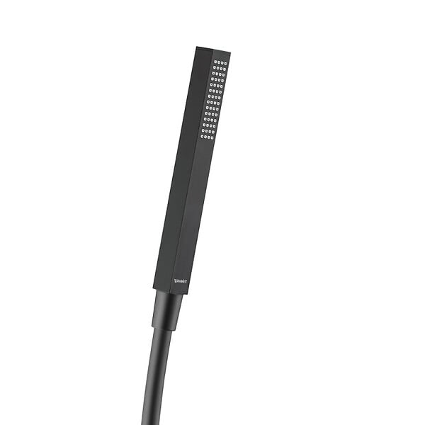 DURAVIT - Pommeau de douche carré Universal 2,2 cm noir mat - large