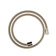 HANSGROHE - Flexible de douche Designflex 125 cm bronze brossé - vignette