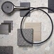 HANSGROHE - Flexible de douche Designflex 200 cm noir chromé brossé - vignette