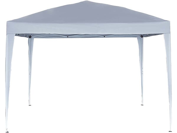 HABITAT ET JARDIN - Tonnelle de jardin pliante "Svetlana 4" - 12 m² - 3 x 4 m - Blanc - large