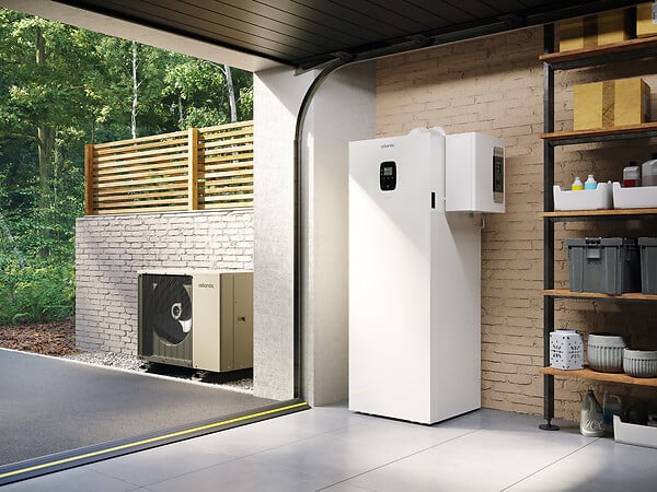 ATLANTIC - Pompe à chaleur hybride Hybrellia 11 kW / 24 kW - ATLANTIC - 524919 - large