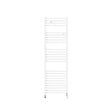 THERMOR - Sèche-serviettes eau chaude Riva 4 étroit 500W avec collecteurs blanc brillant - THERMOR - 471606 - vignette