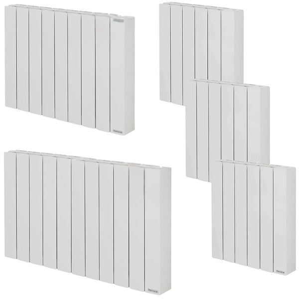 THERMOR - Pack 5 radiateurs électriques Baléares 2 1000 W x3 + 1500 W x1 + 2000 W x1 - THERMOR - large