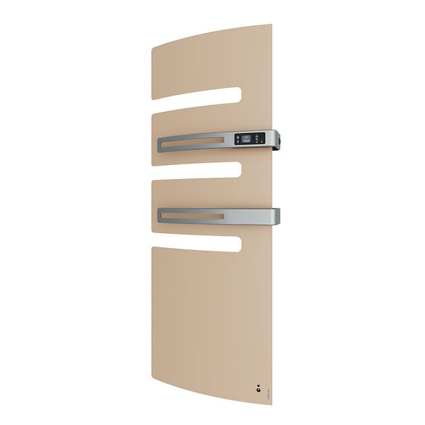 ATLANTIC - Sèche-serviettes connecté Serenis Premium mât à gauche 750W + soufflerie 1000W beige - ATLANTIC - 850674 - large