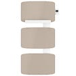 ATLANTIC - Radiateur sèche-serviettes connecté Amarilis mât à gauche 650W beige/blanc - ATLANTIC - 862580 - vignette