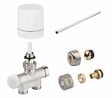 ATLANTIC - Kit de raccordement pour sèche-serviettes monotube manuelle blanc - ATLANTIC - 850326 - vignette
