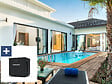 HABITAT ET JARDIN - Piscine bois rectangle " Aruba 140 "- 5.00 x 3.00 x 1.38 m + Pompe à chaleur  3.5 kw/h - vignette