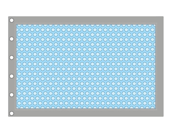 ALTANKA - Bâche à bulles d'été 5.57 x 2.32 m pour piscine BAS7307 - PLAN307L - large