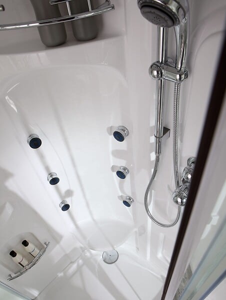 KIAMAMI VALENTINA - Cabine De Douche Multifonction Avec Hydromassage 90X90 | Vesuvio - large