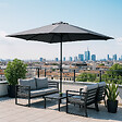 CONCEPT USINE - Parasol gris rond 294 x 294 m PORTOFINO $ - vignette