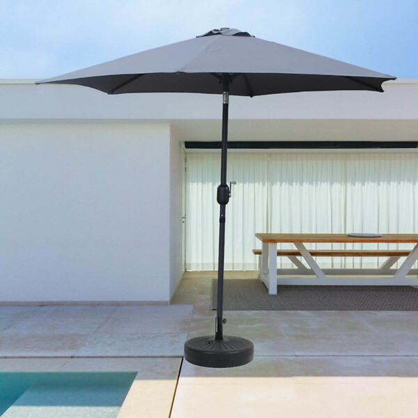CONCEPT USINE - Parasol gris rond 25 x 25 m COME $ - large