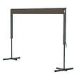 CONCEPT USINE - Store banne double pente manuel 4 x 15-15 m taupe ISEO $ - vignette