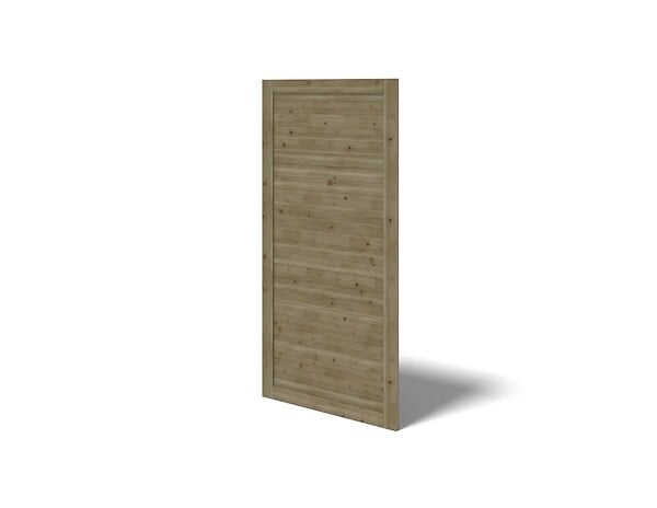 ALTANKA - Pergola de jardin 4.04x4.04m avec panneaux - traité - ALT133 - large