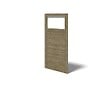 ALTANKA - Pergola de jardin 4.04x4.04m avec panneaux - traité - ALT135 - vignette