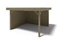 ALTANKA - Pergola de jardin 4.04x4.04m avec panneaux - traité - ALT132 - vignette