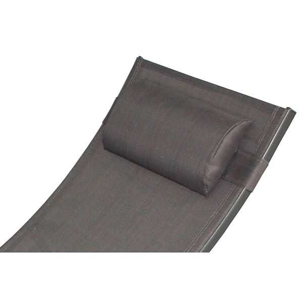CONCEPT USINE - Transat ajustable et empilable avec pieds en acier gris LIMEA - large