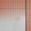 AURLANE - Paroi de douche 140x200cm - Verre degrade blanc effet brume - Encadrement noir mat - NEPHELIE - vignette
